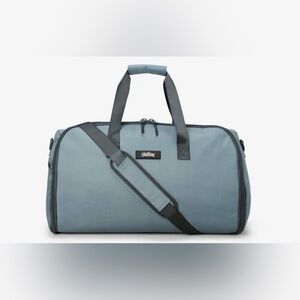 NWT: Halfday ‘The Garmet Duffel’ Bag in Coast Colorway, 1/2 Garmet & 1/2 Duffel